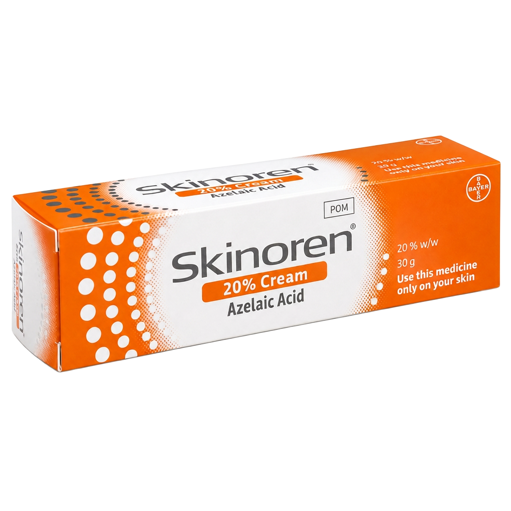 Skinoren 20% cream, azelaic acid, 30g carton